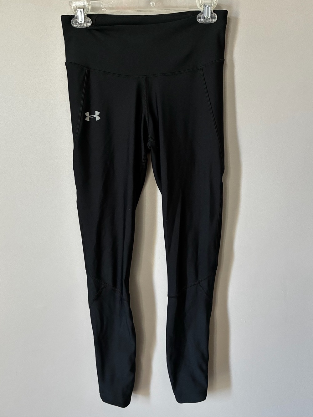 Under Armour Women’s Black Compression Running Training Leggings MD
